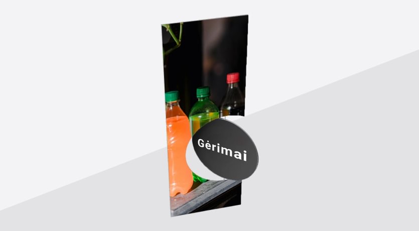 Reklaminiai lentynų skirtukai